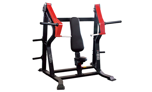 坐式斜上推舉練習器