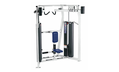 插片配重分動式劃艇高拉背訓練器 