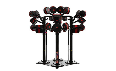 四方位多位拳靶