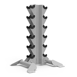 立式啞鈴架（6對裝）